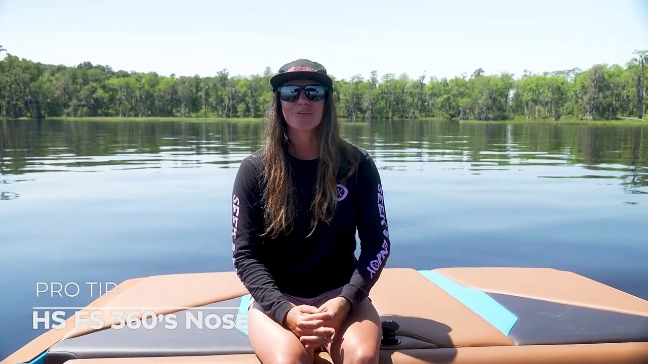 Nose Grab Heelside Frontside 360 by Bec Gange