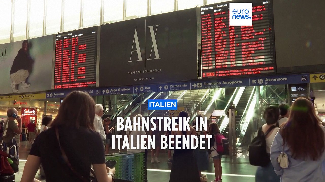 Zug-Chaos: Salvini beendet landesweiten Bahnstreik in Italien