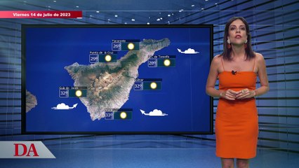 El tiempo en Canarias para el 14 de julio de 2023