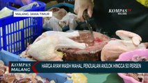 Harga Daging Ayam Masih Mahal, Penghasilan Pedagang Anjlok Hingga 50 %
