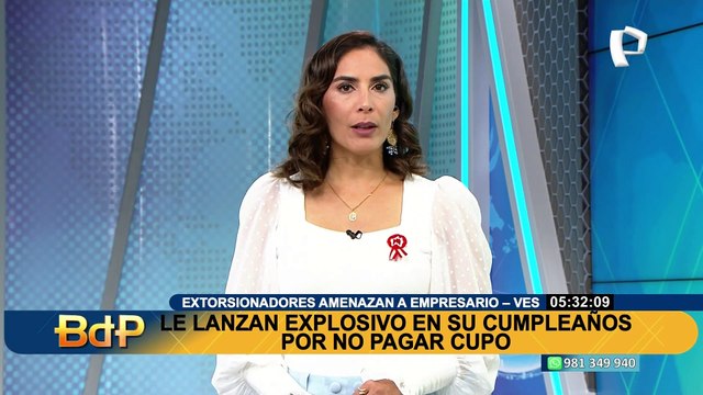 Extorsionadores lanzan explosivo a local de empresario en VES