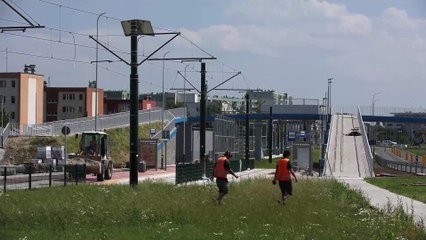 Kraków - tramwaj na Górkę Narodową