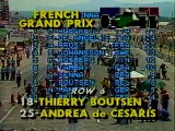 F1 1985 - FRANCE (ESPN) - ROUND 7