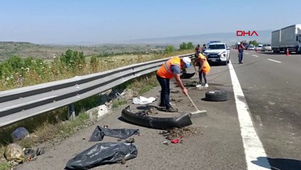 Video herunterladen: TEM Otoyolu Bolu Geçişinde Kaza: 9 Kişi Yaralandı