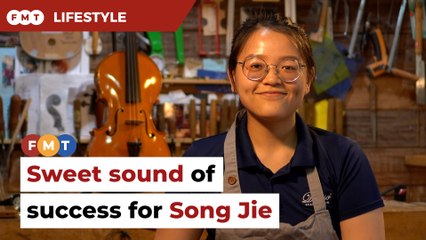 Violinmaker’s sweet sound of success