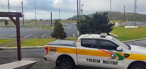 Rajadas de vento atingem 146 km/h na Serra de SC