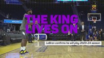 LeBron James confirms he will return for 21st NBA season