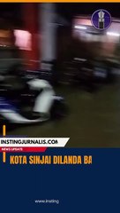 Intensitas Hujan yang tinggi, Banjir kembali Landa Kota Sinjai
