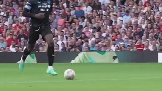 Usain Bolt scores and strikes Rashford's celebration at Soccer Aid 2023
