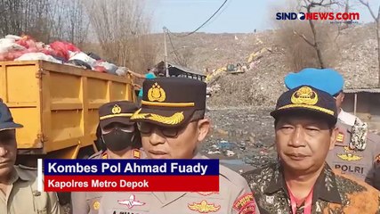 Kapolres Depok Tinjau Langsung Kondisi TPA Cipayung yang Sempat Viral