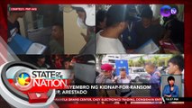 Umano'y lider ng isang kidnap-for-ransom group, hinimatay bago isalang sa interogasyon | SONA