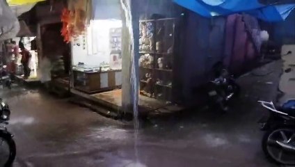 कोटा में गर्मी-उमस, बारां जिले में नदियां उफनी