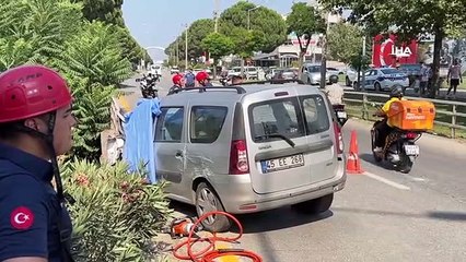 Kazada oğlunun öldüğünü öğrenen babanın acısı yürek dağladı