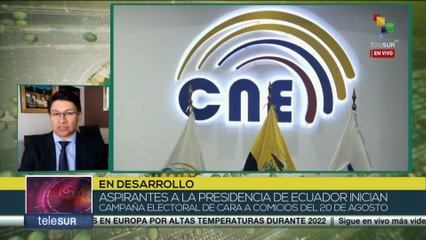 Jurado: La campaña en Ecuador estará marcada por la consulta popular sobre la explotación del Yasuní