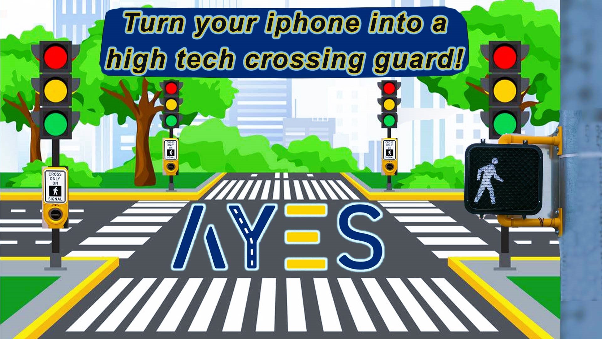 Crossing Guard On Phone
