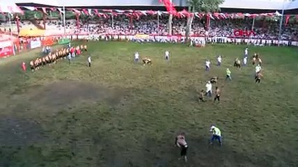 Kırkpınar'da çeyrek finale yükselen Başpehlivanlar belli oldu