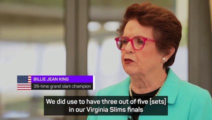 Billie Jean King calls for changes to Wimbledon format