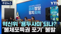'불체포특권 포기' 추인 불발...혁신위 '용두사미'되나 / YTN