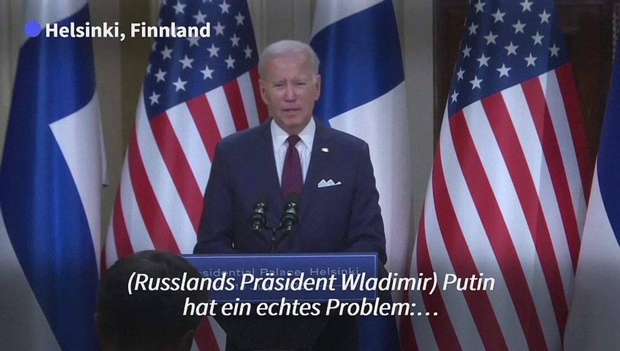 Biden: Putin hat Ukraine-Krieg schon verloren
