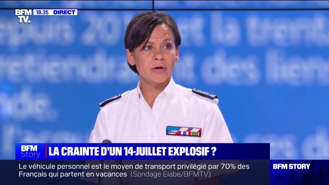 14-juillet: Nous avons saisi plus de 2000 engins pyrotechniques au domicile d'une particulière à Roubaix , indique Sonia Fibreuil (Direction générale de la Police nationale)