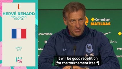 Renard hoping packed Melbourne crowd will be 'perfect' World Cup preparation