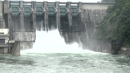충주댐 방류량 초당 1,500t으로 확대...하류 수위 상승 / YTN