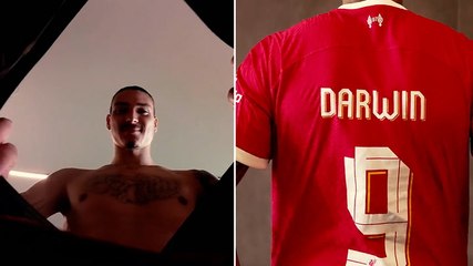 Liverpool announce star striker Darwin Núñez will take number 9 shirt