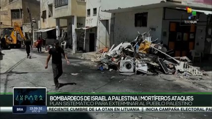 Jugada Crítica 13-07: Israel continua con sus mortíferos ataques contra Palestina