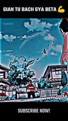 Power of nobita  __ Nobita x Gian fighting #nobita #youtubeshorts #shorts #attitudestatus #fighting