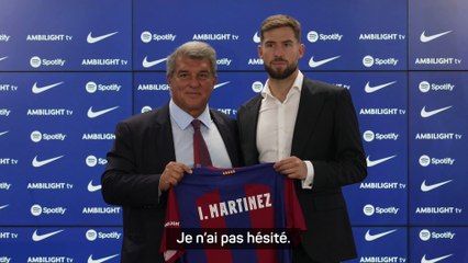 Iñigo Martinez : "Quand le Barça t'appelle, il n'y a aucun doute"-1_2805