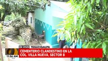 Hallan restos humanos en supuesto cementerio clandestino en colonia Villa Nueva