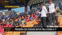 Presiden Jokowi Cek Stadion Si Jalak Harupat di Bandung untuk Persiapan Piala Dunia U-17!