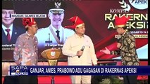 Diminta Satu Kata Soal Bacapres Saingannya, Prabowo Sebut Ganjar Gubernur, Anies Profesor