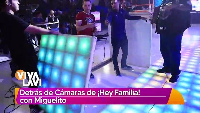Así se vivió detrás de cámaras el estreno de ¡Hey Familia!