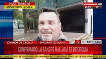 Se encontró sangre de Cecilia en la casa de los S﻿ena
