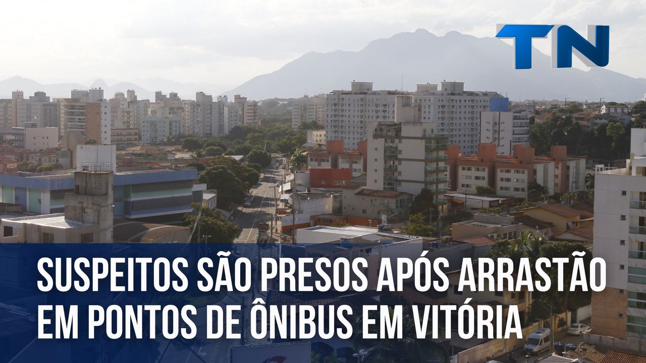 Suspeitos são presos após arrastão em pontos de ônibus em Vitória
