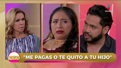 ‘No me pagaron y ahora quiero quitarle a su hijo’ | Rocío a tu lado