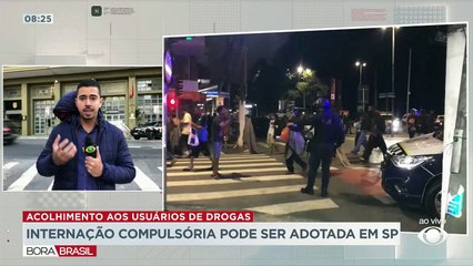 Internação compulsória pode ser adotada em São Paulo