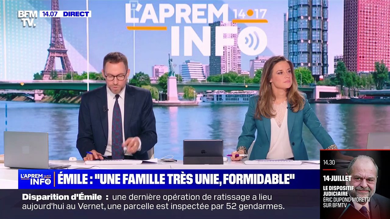 Témoignages des proches de la famille d'Emile S. sur BFMTV.