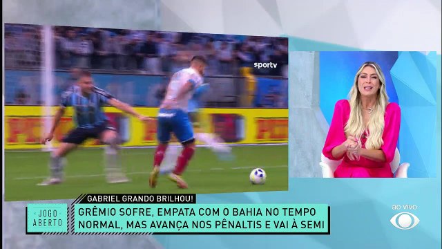 Renata Fan questiona Renato Gaúcho após classificação do Grêmio: “não vai reclamar da arbitragem?”