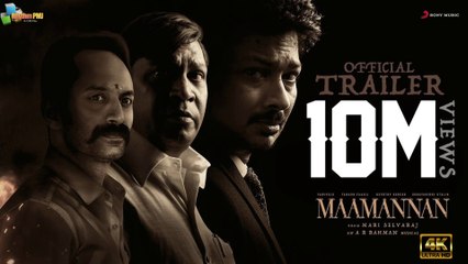 MAAMANNAN - Official Trailer | Udhayanidhi Stalin | A.R Rahman | Vadivelu | Mari Selvaraj  |4k uhd video  2023