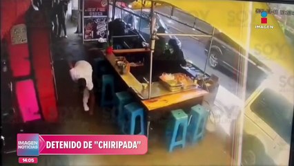 Detienen a presunto delincuente por "chiripada" en el Edoméx