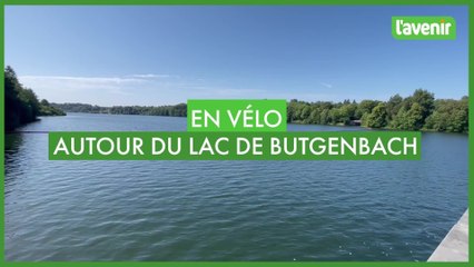 A vélo autour du lac de Butgenbach