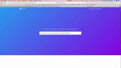 How to USE Twitter on a Computer - Embed a Tweet From Your Profile | Tutorial 26