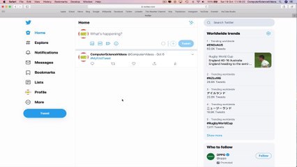 How to USE Twitter on a Computer - Access Your Homepage | Tutorial 28