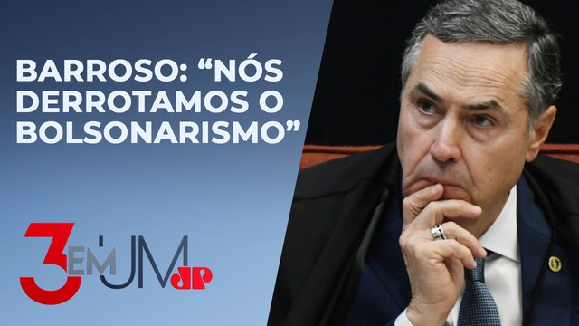 Piperno, Segré e Alan Ghani repercutem falas de Barroso sobre bolsonarismo