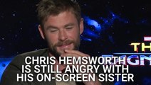 Chris Hemsworth Had The Perfect Response To Seeing Cate Blanchett At Disneyland Resort With Thor And Loki