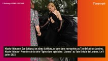 PHOTOS Nicole Kidman sculpturale dans une robe très légère, elle fait sensation face à la nièce de Lady Di