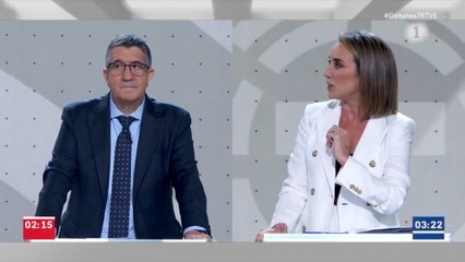 Los zascas de Cuca Gamarra a Patxi López: "Sánchez pasará a la historia por liberar a violadores"