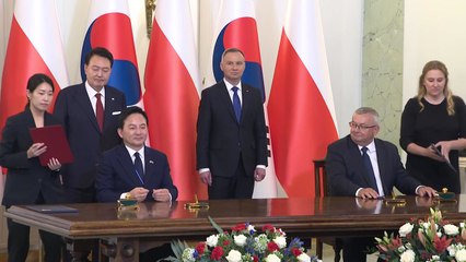 한-폴란드, 재건 MOU 체결..."우크라 재건 3각 체계 완성" / YTN